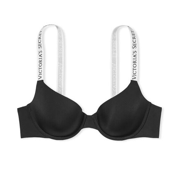 Victoria's Secret T-shirt lightly lined demi bra sz 32B NWT - Picture 3 of 8